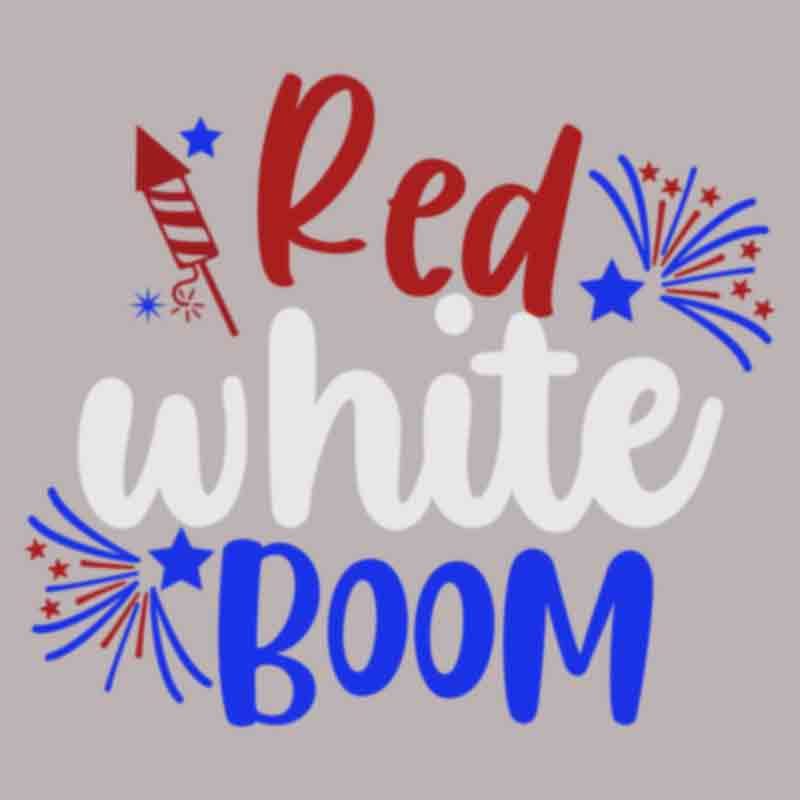 Red White And BOOM (DTF Transfer)