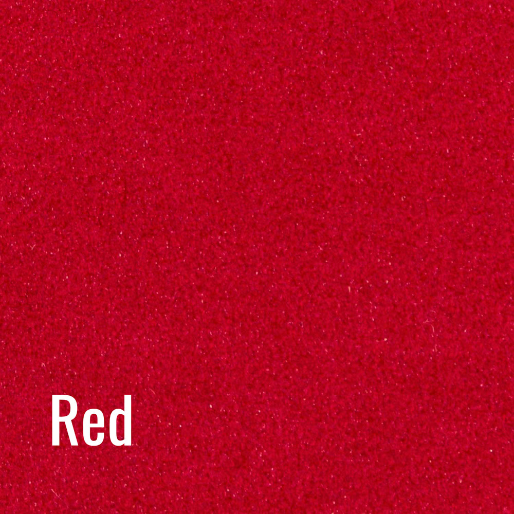 Red - Siser StripFlock Pro Heat Transfer Vinyl (HTV) - Atlanta Vinyl