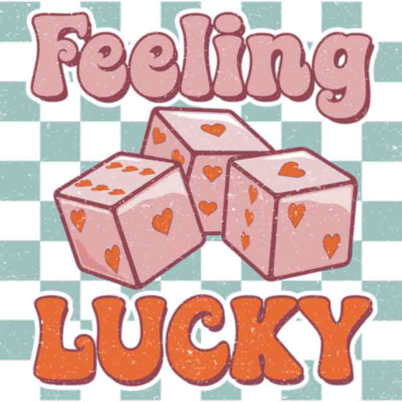 Retro Feeling Lucky (DTF Transfer)