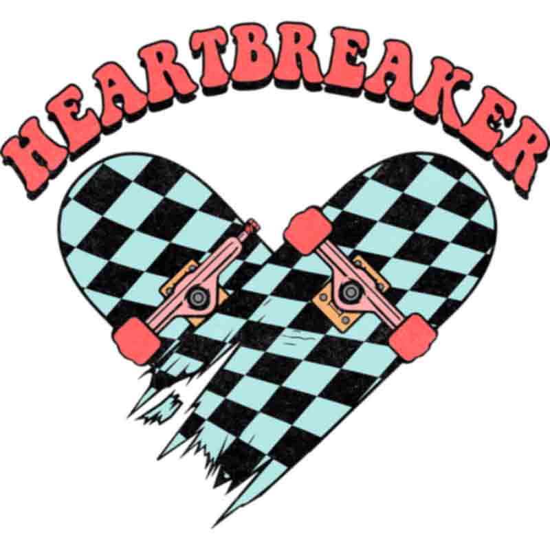 Retro Heartbreaker (DTF Transfer)