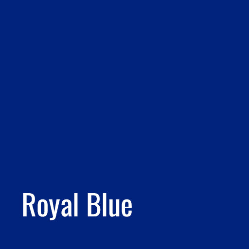 20 x 25yd PU Royal Blue HTV Waterproof Heat Transfer Vinyl Roll DP39