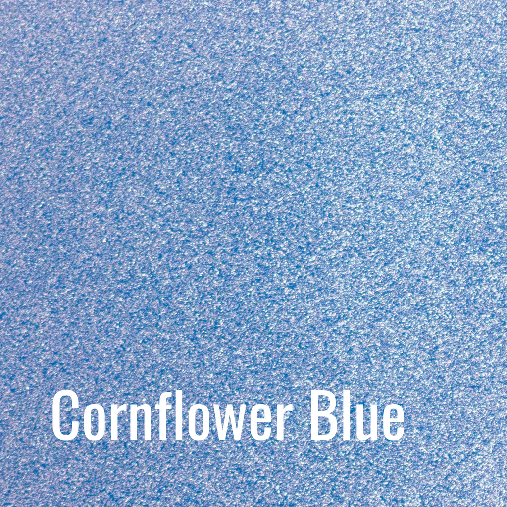 Siser Cornflower Blue Sparkle Heat Transfer Vinyl - Each