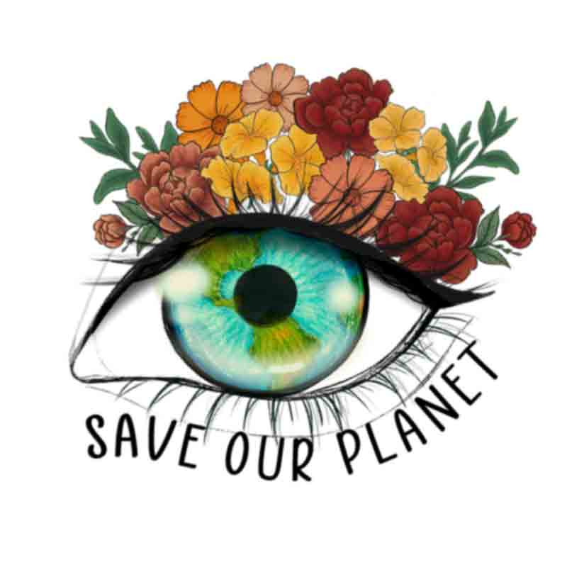 Save Our Planet Eye (DTF Transfer)