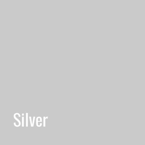 Silver Siser EasyWeed Stretch Heat Transfer Vinyl (HTV) (Bulk Rolls)