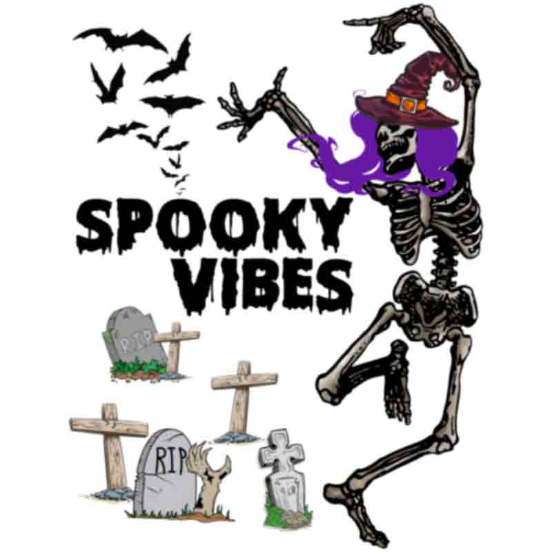 Spooky Vibes (DTF Transfer)
