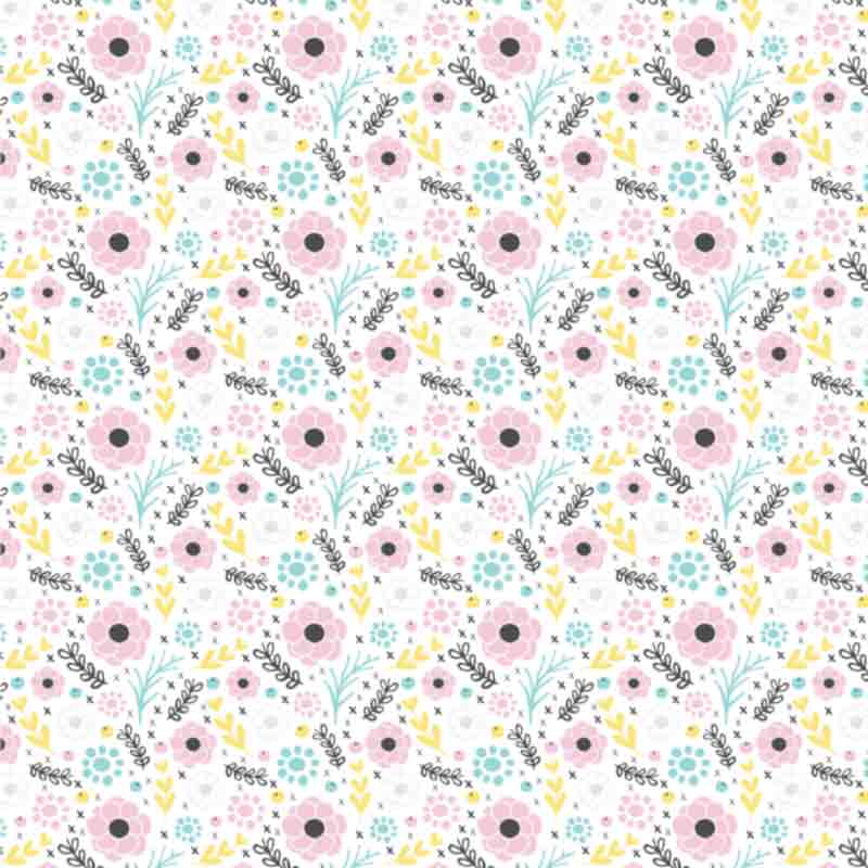 Spring Pattern - Bright And Happy #4 (Sublimation Transfer)