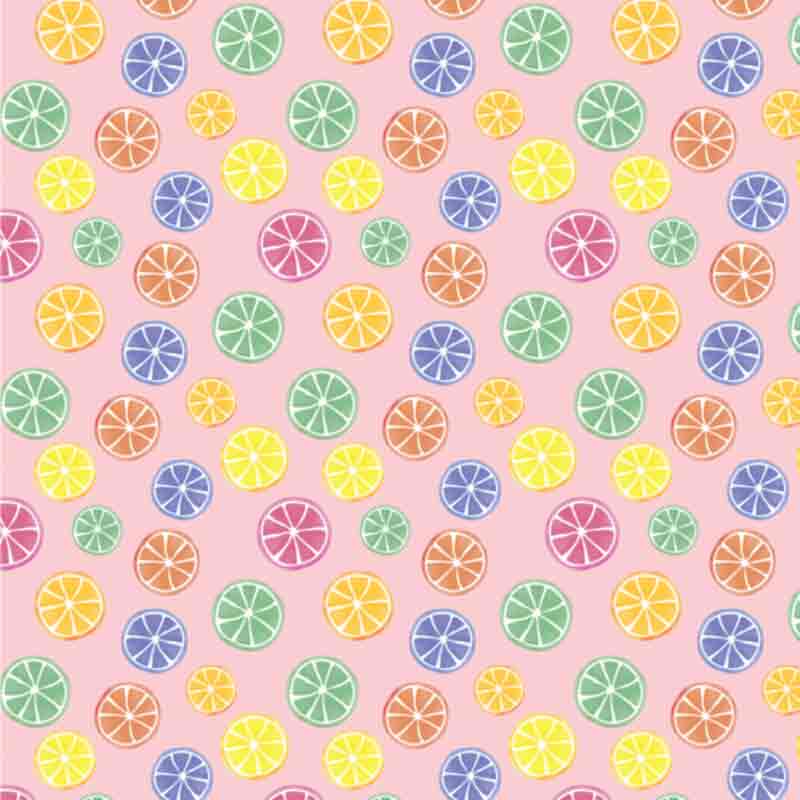 Spring Pattern - Cotton Candy Citrus #1 (Sublimation Transfer)