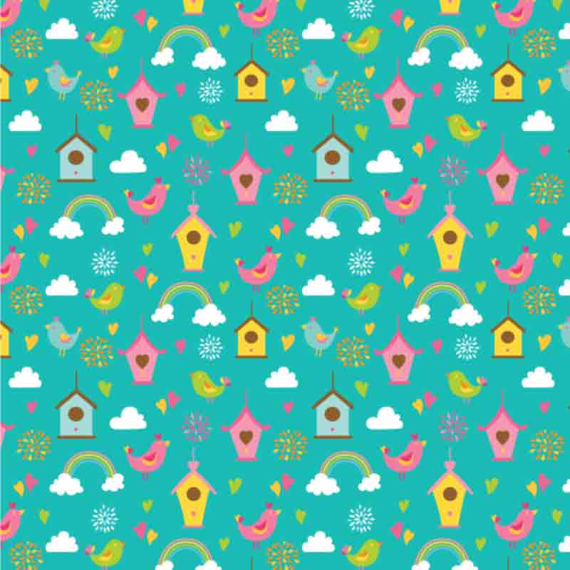 Spring Pattern - Floral Easter #3 (Sublimation Transfer)