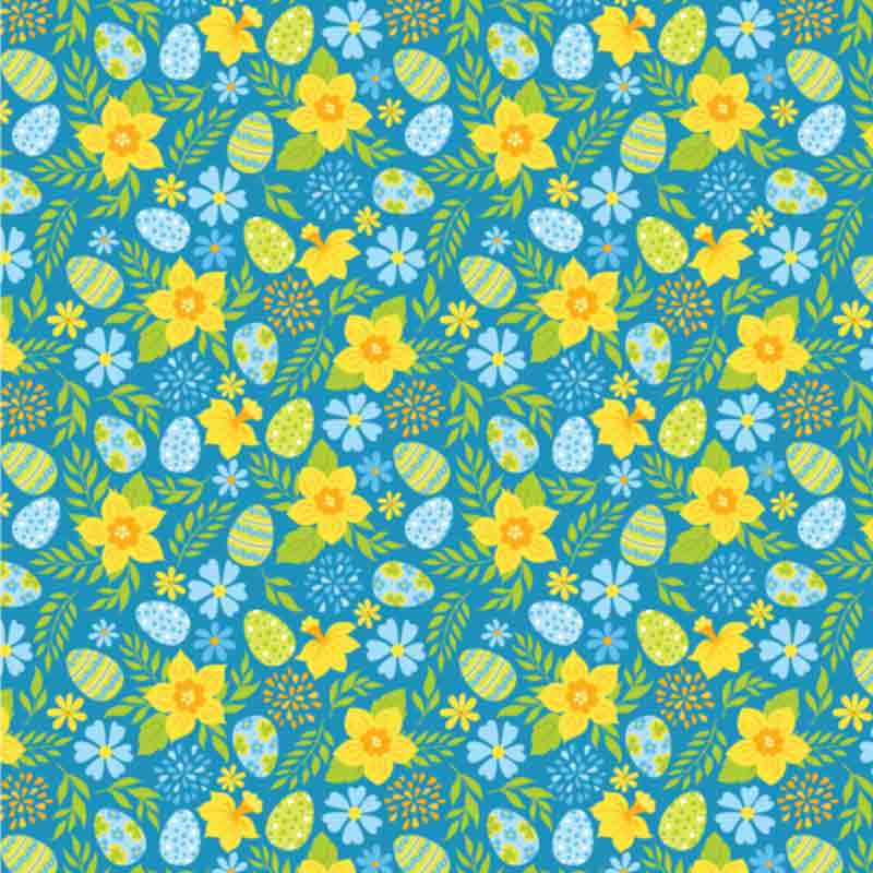 Spring Pattern - Floral Easter #5 (Sublimation Transfer)