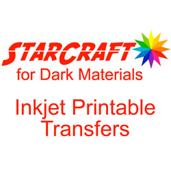 StarCraft Inkjet Printable Heat Transfers for Dark Materials