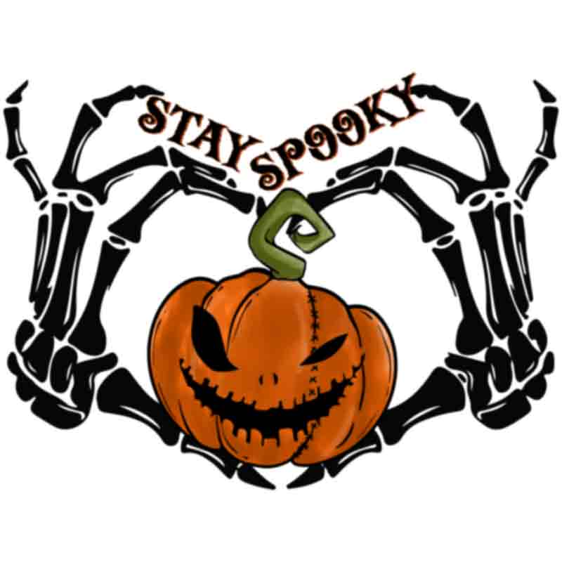 Stay spooky - ready to press sublimation transfer print