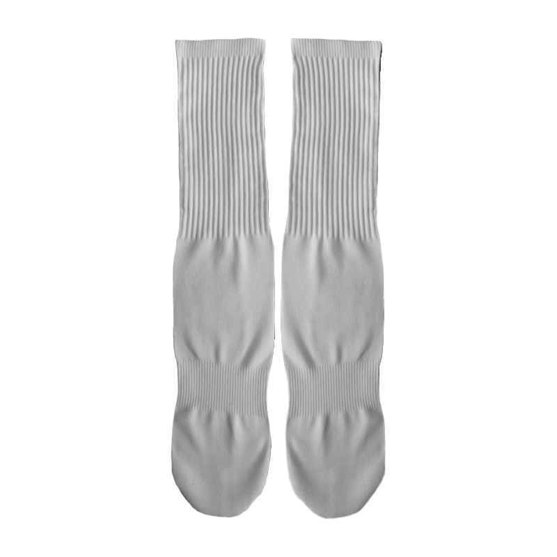 Silky Socks™ Blank Streetwear Crew Socks