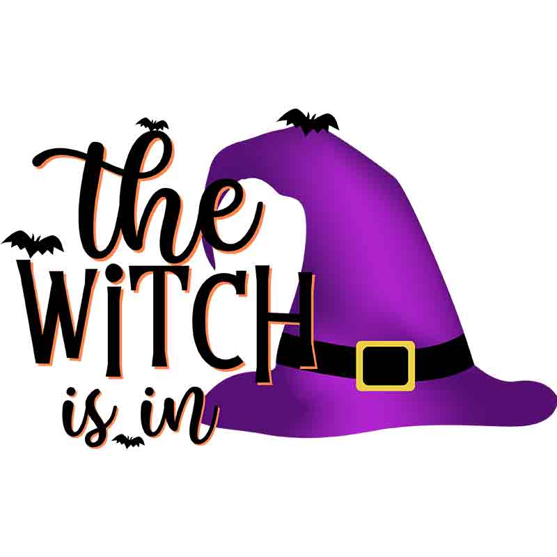 The Witch Is In (DTF Transfer)