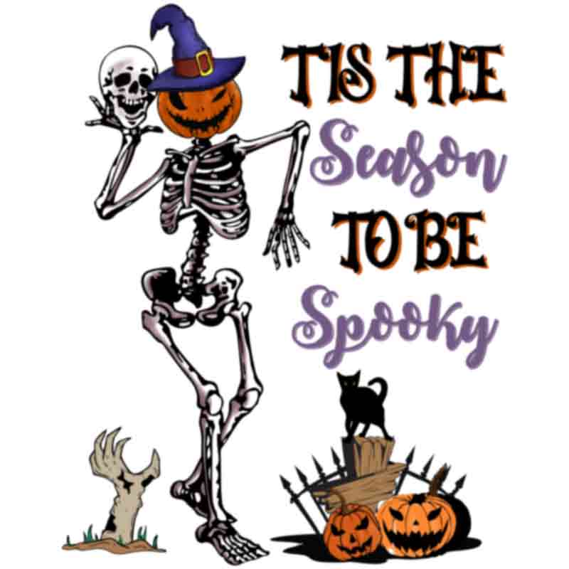 Tis The Season To Be Spooky (DTF Transfer)