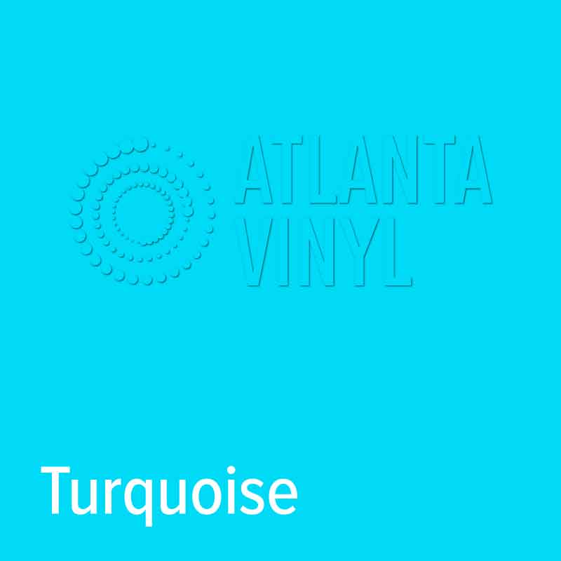 Turquoise Siser StripFlock Pro Heat Transfer Vinyl (HTV) (Bulk Rolls)