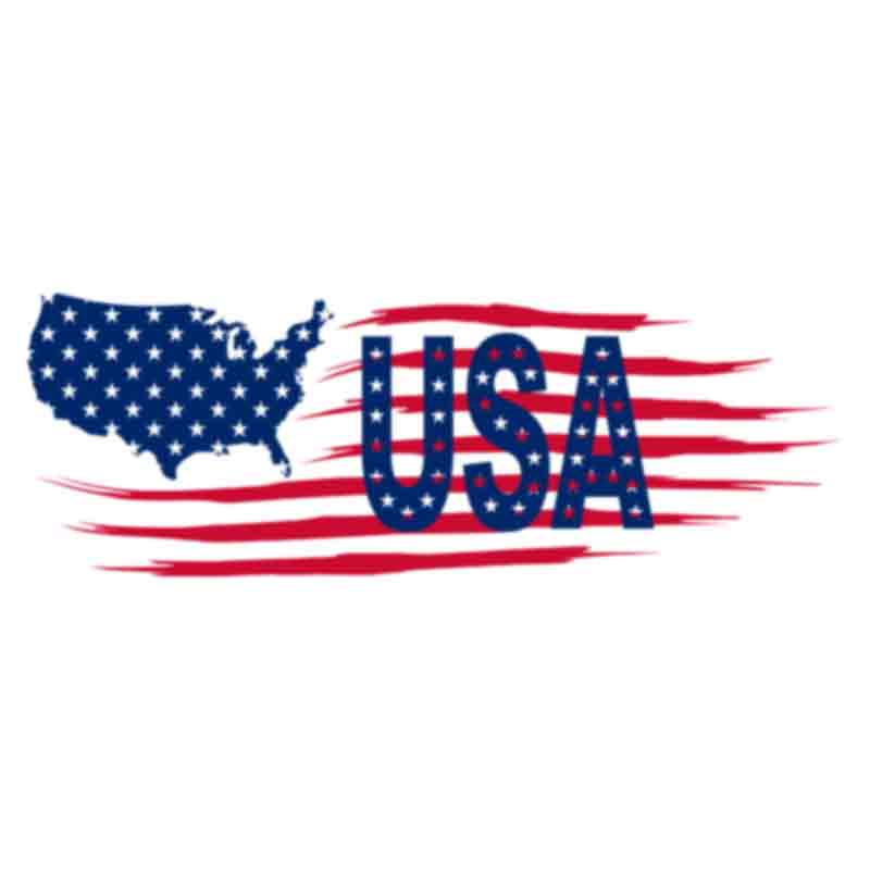 USA Flag (DTF Transfer)