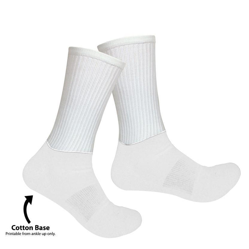 Silky Socks Blank Athletic Socks