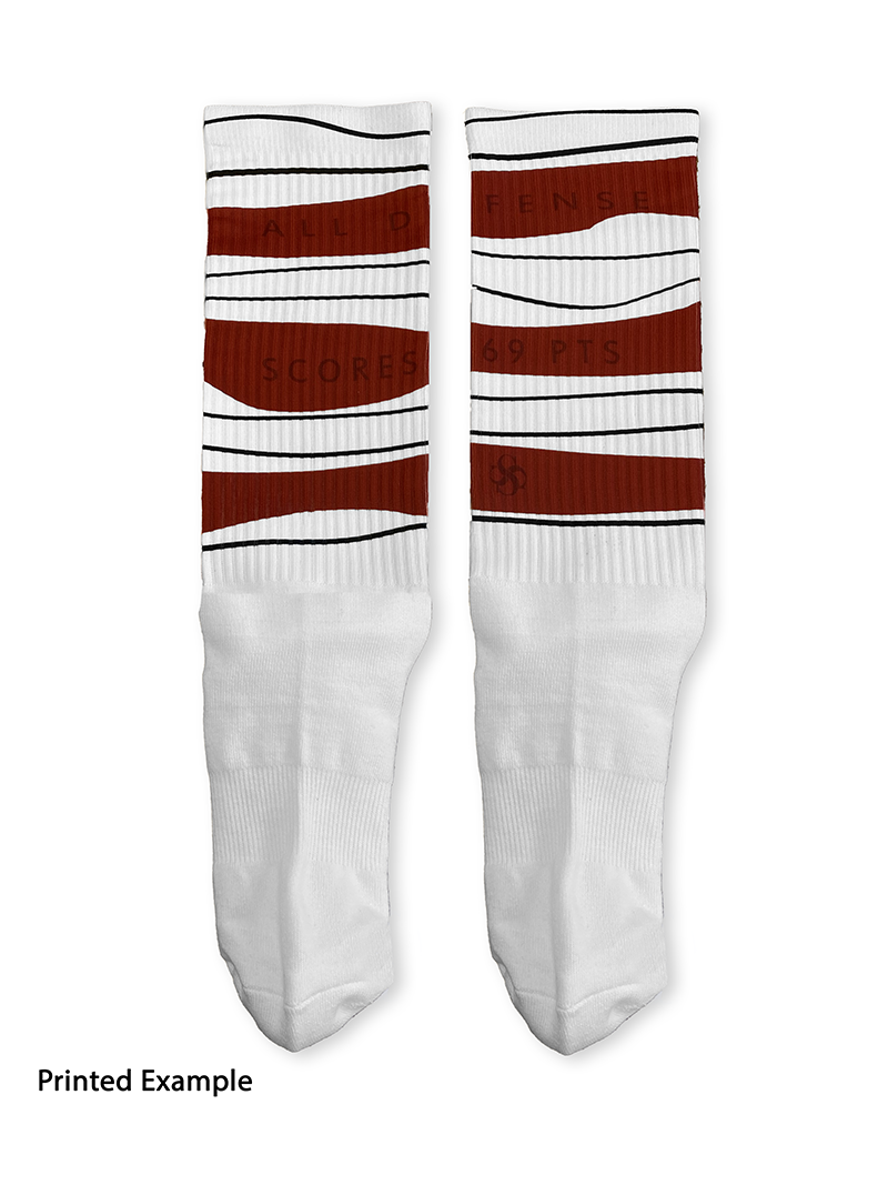 Silky Socks™ Blank Wide Leg Knee High Socks