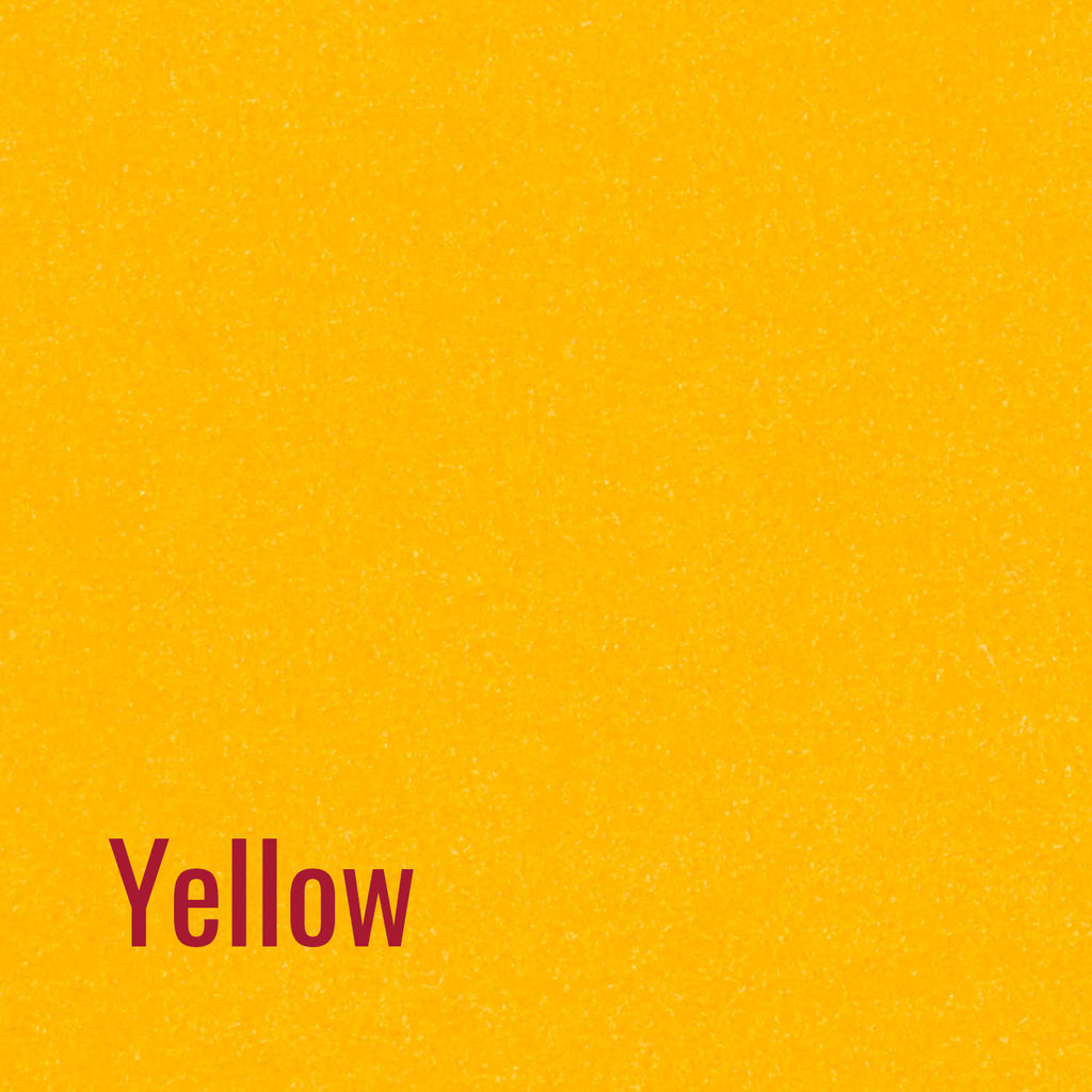Yellow - Siser StripFlock Pro Heat Transfer Vinyl (HTV)