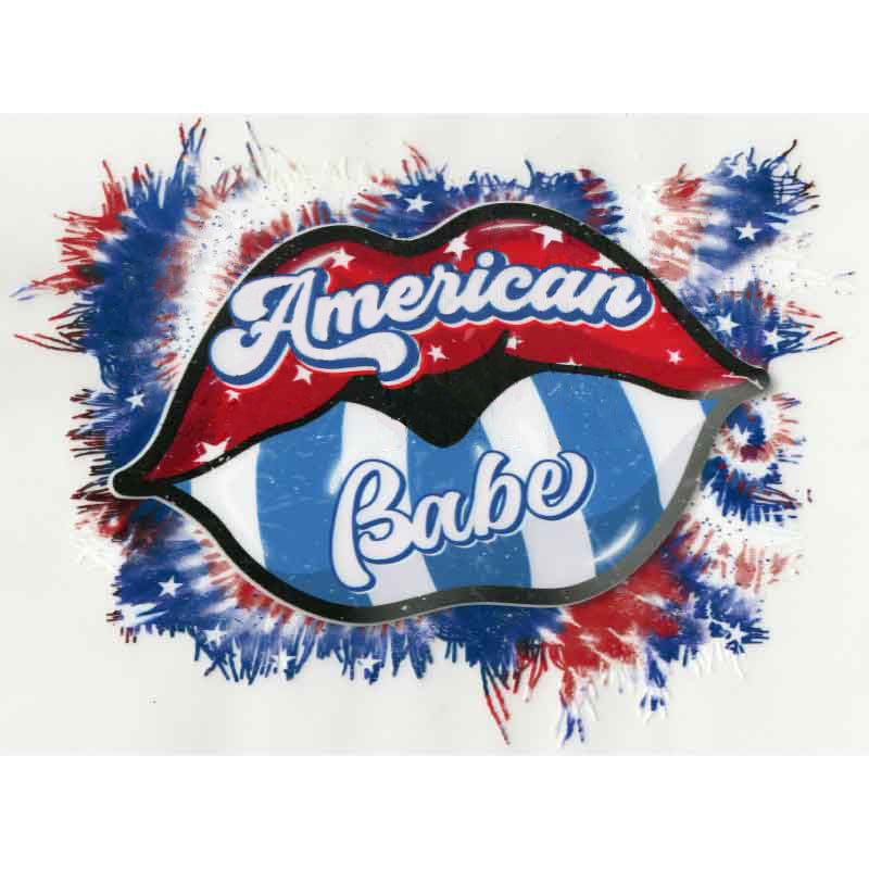 American Babe Lips (DTF Transfer)