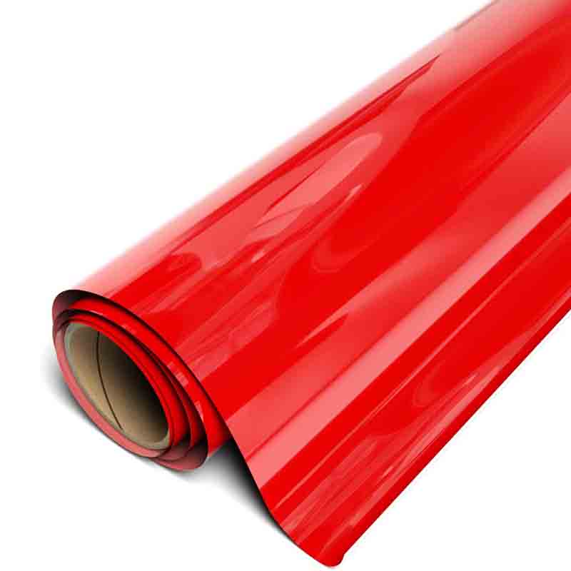 12" Bright Red Siser EasyWeed Heat Transfer Vinyl (HTV)
