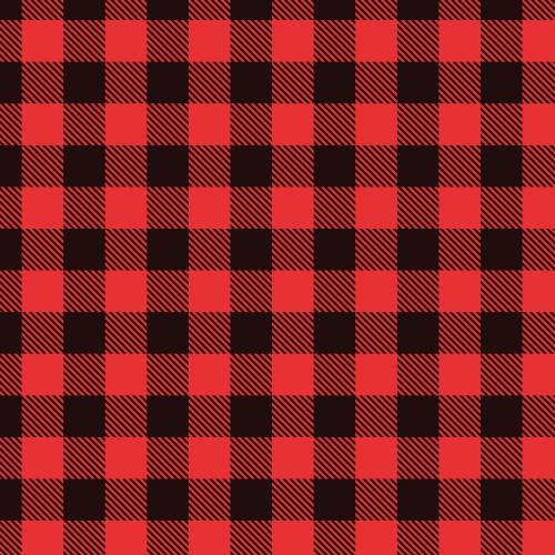 Crafters Square Perm Adhesive Vinyl paper Buffalo check black, red &  glitter