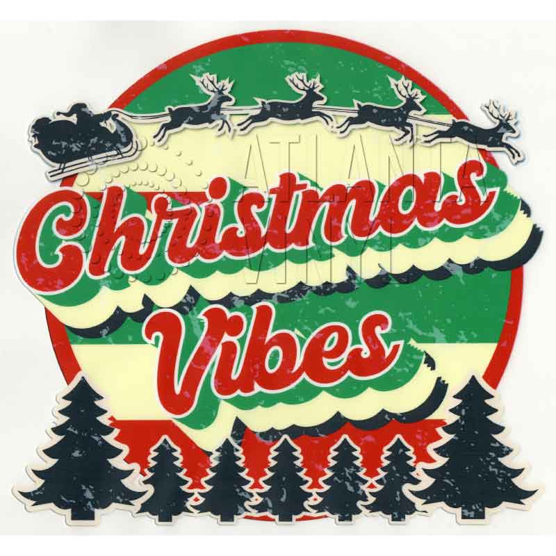Christmas Vibes (DTF Transfer)