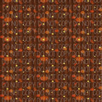 Autumn Pumpkins on Brown Patterned Heat Transfer Vinyl (HTV)