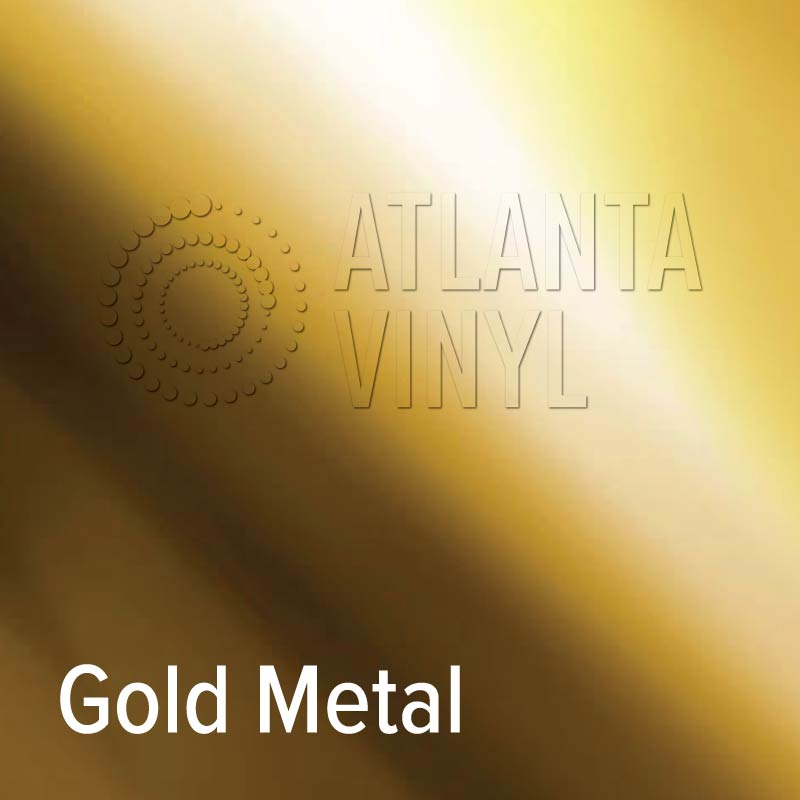Gold - Siser Metal Heat Transfer Vinyl (HTV) (Bulk Rolls)