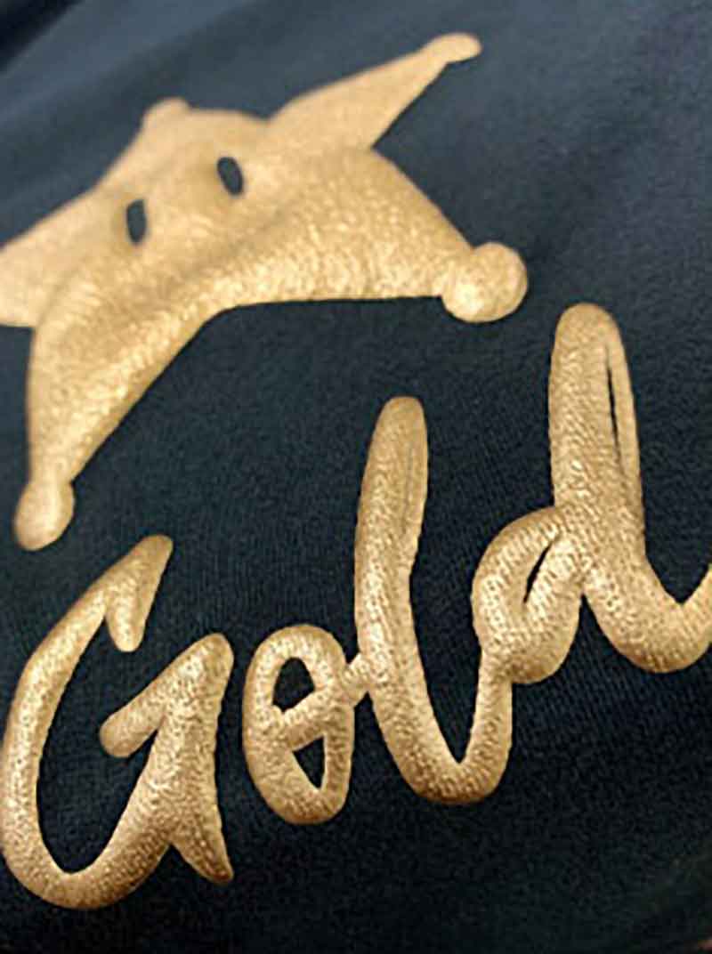 Metallic Puff Metallic Puff Vinyl Heat Transfer HT Puff Heat Transfer Vinyl - Gold ...