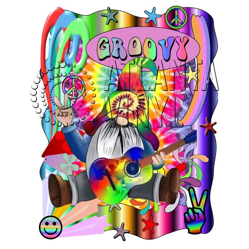 Groovy Gnome (DTF Transfer)