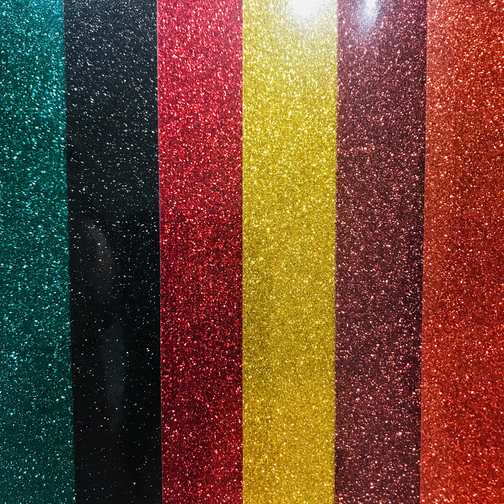 Autumn Colors Siser Glitter Heat Transfer Vinyl (HTV) Bundle