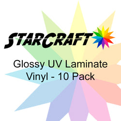 StarCraft Glossy UV Laminate 8.5" x 11" (10-Pack)