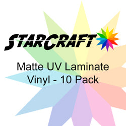 StarCraft Matte UV Laminate 8.5" x 11" (10-Pack)