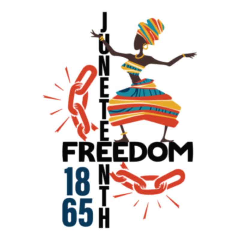 Juneteenth Freedom 1865 SVG