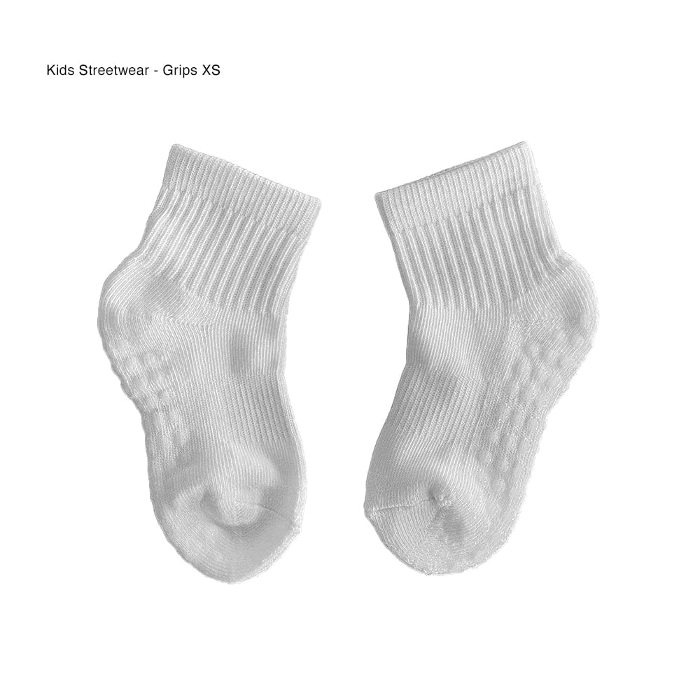 Silky Socks™ Blank Kids Streetwear Ankle Socks with Grips