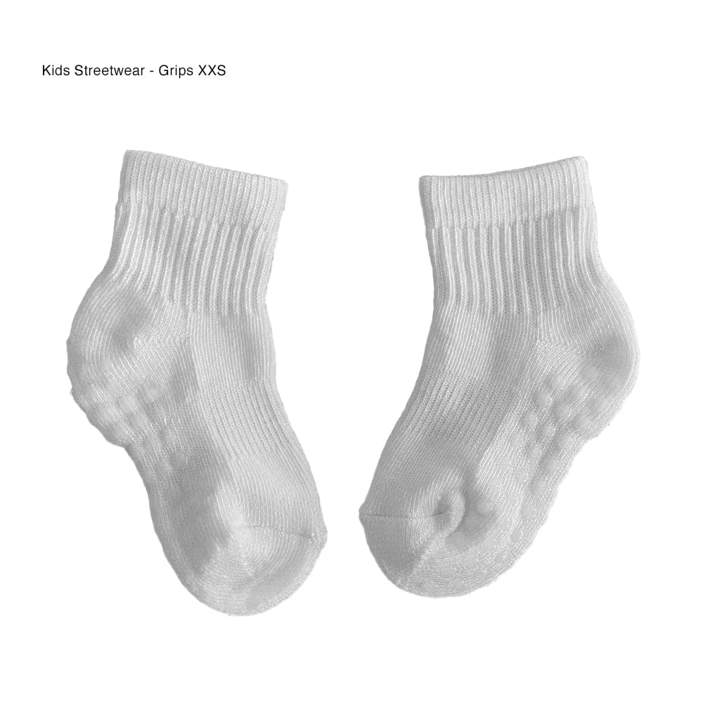 Silky Socks™ Blank Kids Streetwear Ankle Socks with Grips
