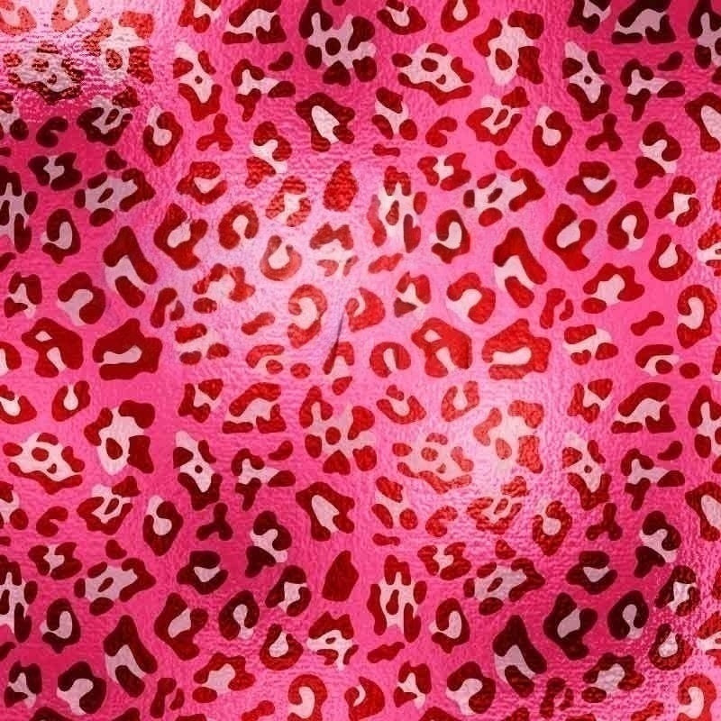 Magenta Leopard Patterned Heat Transfer Vinyl (HTV)