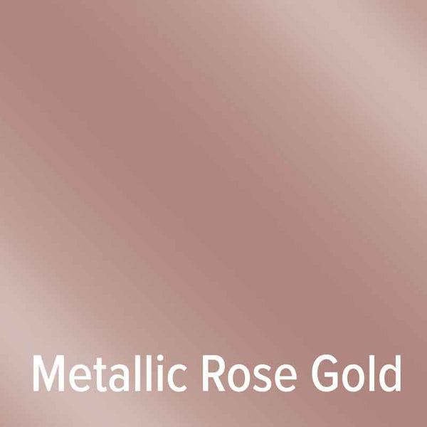 12 x 24 Sheet - StarCraft HD Glossy Permanent Vinyl - Metallic Rose Gold