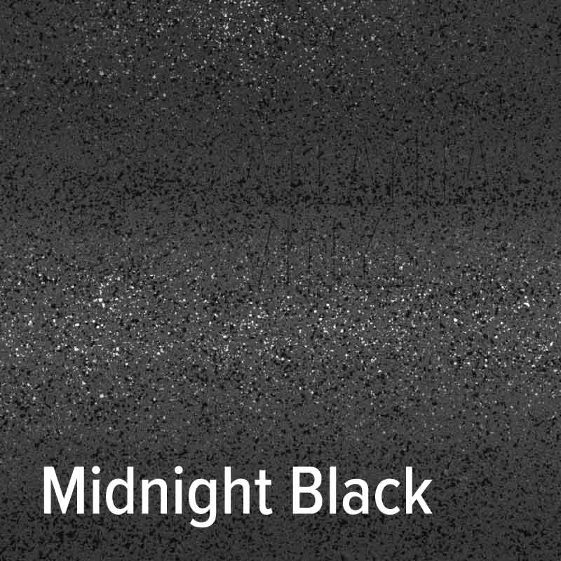 Midnight Black Glitter Vinyl HTV