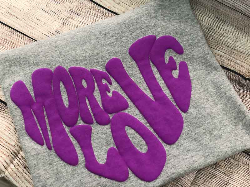  HTV4U Puff Heat Transfer Vinyl (Neon Purple, 20 x 10 Yards) -  3D Puffy Heat Press Transfer Paper Film, DIY Craft Iron on Vinyl for Shirts