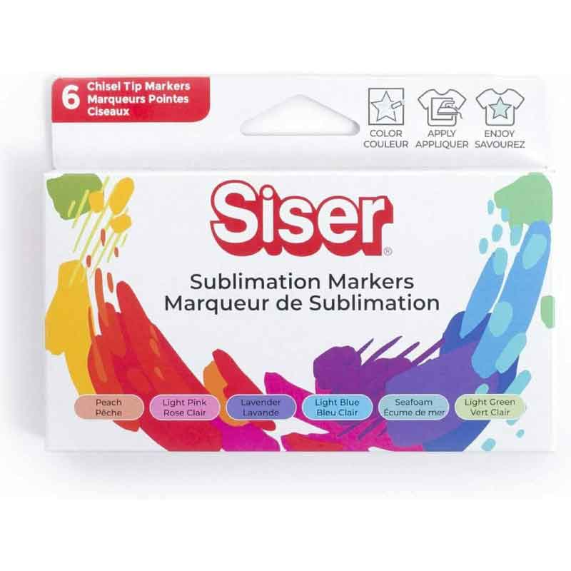 films kunst lobby Siser Sublimation Markers | Pastel Color Pack