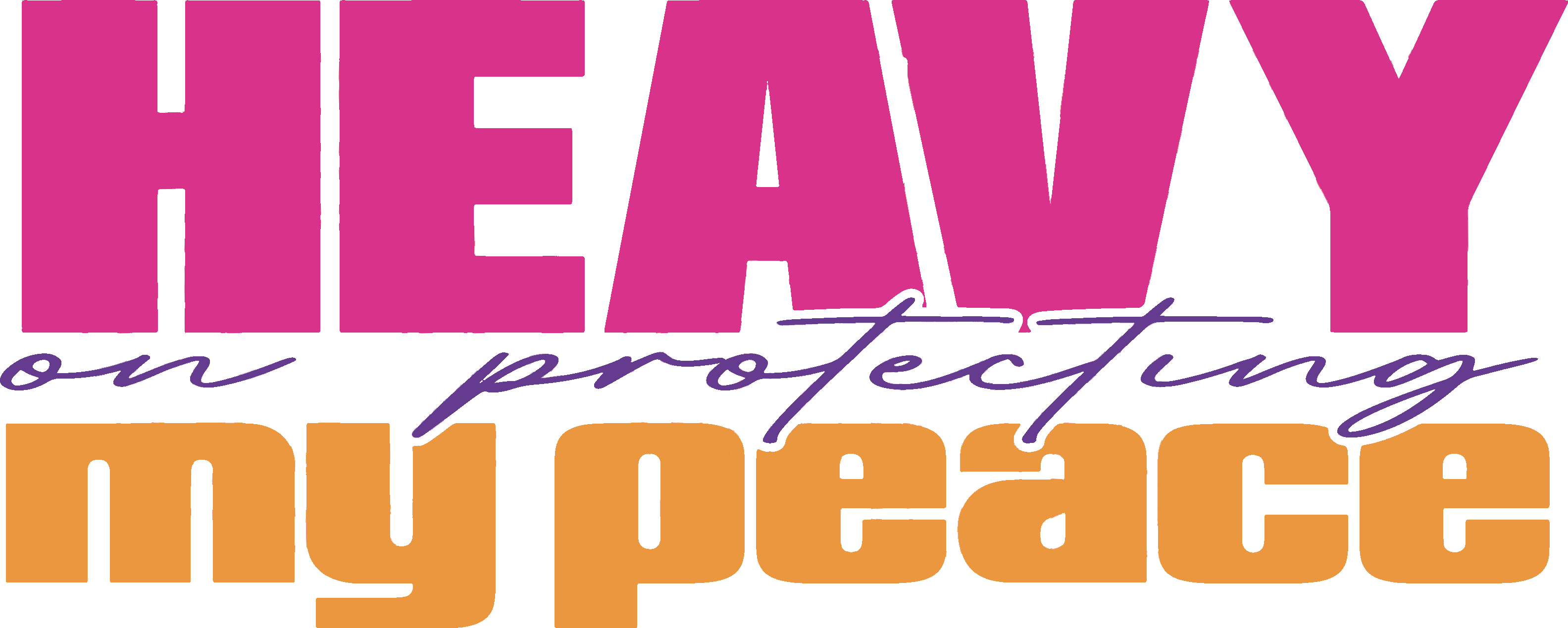 Heavy on Protecting My Peace SVG