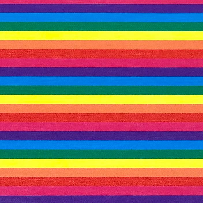 Rainbow Stripes Patterned Adhesive Vinyl