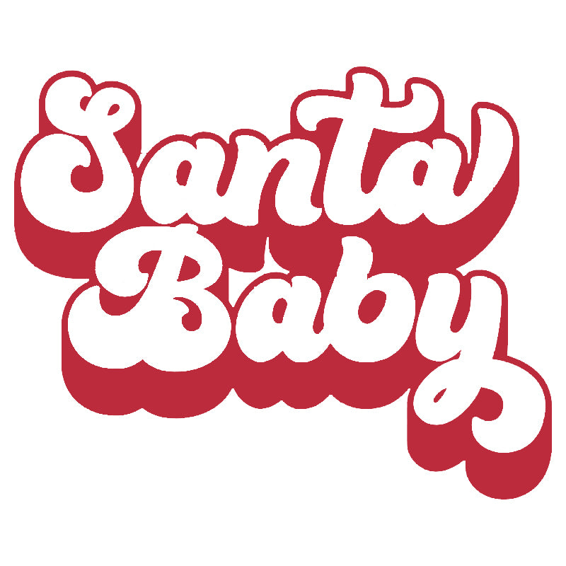 Red Santa Baby (Christmas DTF Transfer)