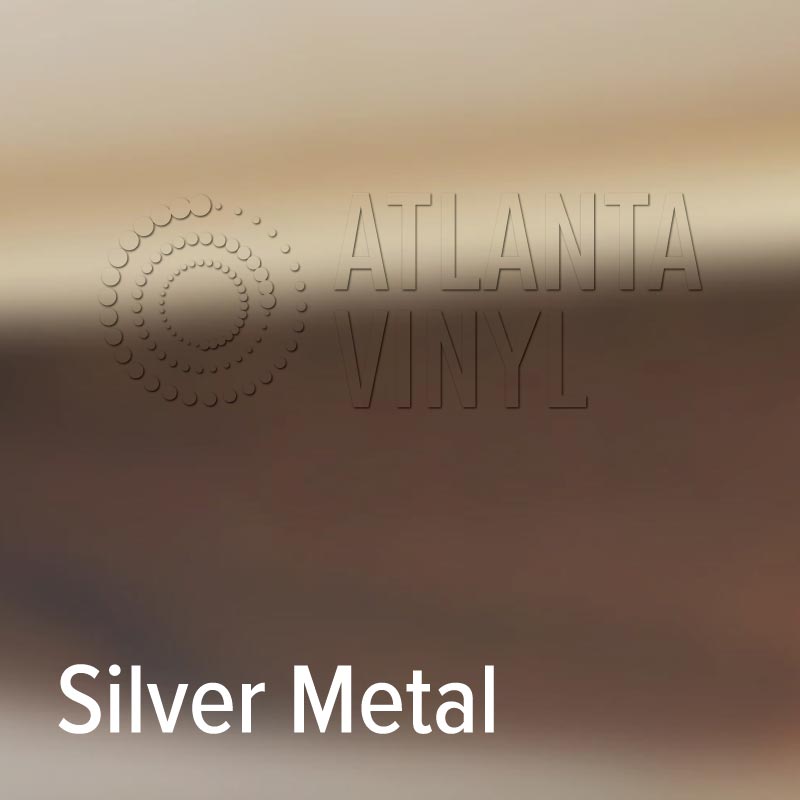 Silver - Siser Metal Heat Transfer Vinyl (HTV) (Bulk Rolls)