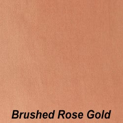 Brushed Rose Gold Permanent Adhesive Vinyl - StarCraft Metal