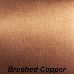 Brushed Copper Permanent Adhesive Vinyl - StarCraft Metal