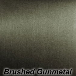 Brushed Silver Permanent Adhesive Vinyl - StarCraft Metal