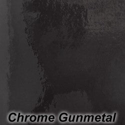 Gun Metal Chrome Adhesive Vinyl - StarCraft Chrome
